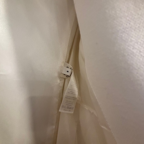 KHAITE White Cobble Long Coat Size 8 NWT - Picture 14 of 16